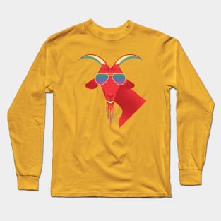 Goat Head Cheese Long Sleeve T-Shirt